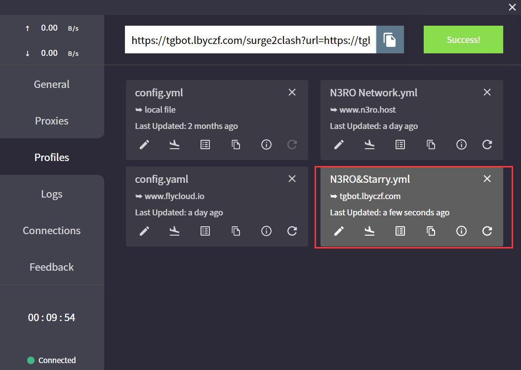 Clash自定义配置文件解决内置DNS导致超时问题